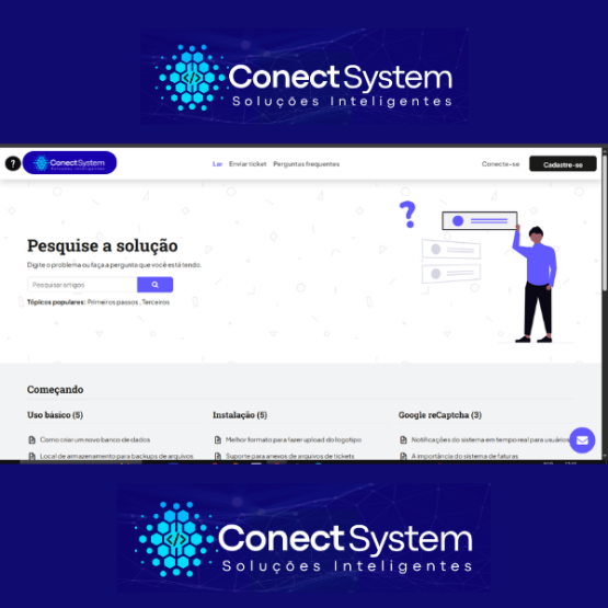 Área do Cliente e Chamados